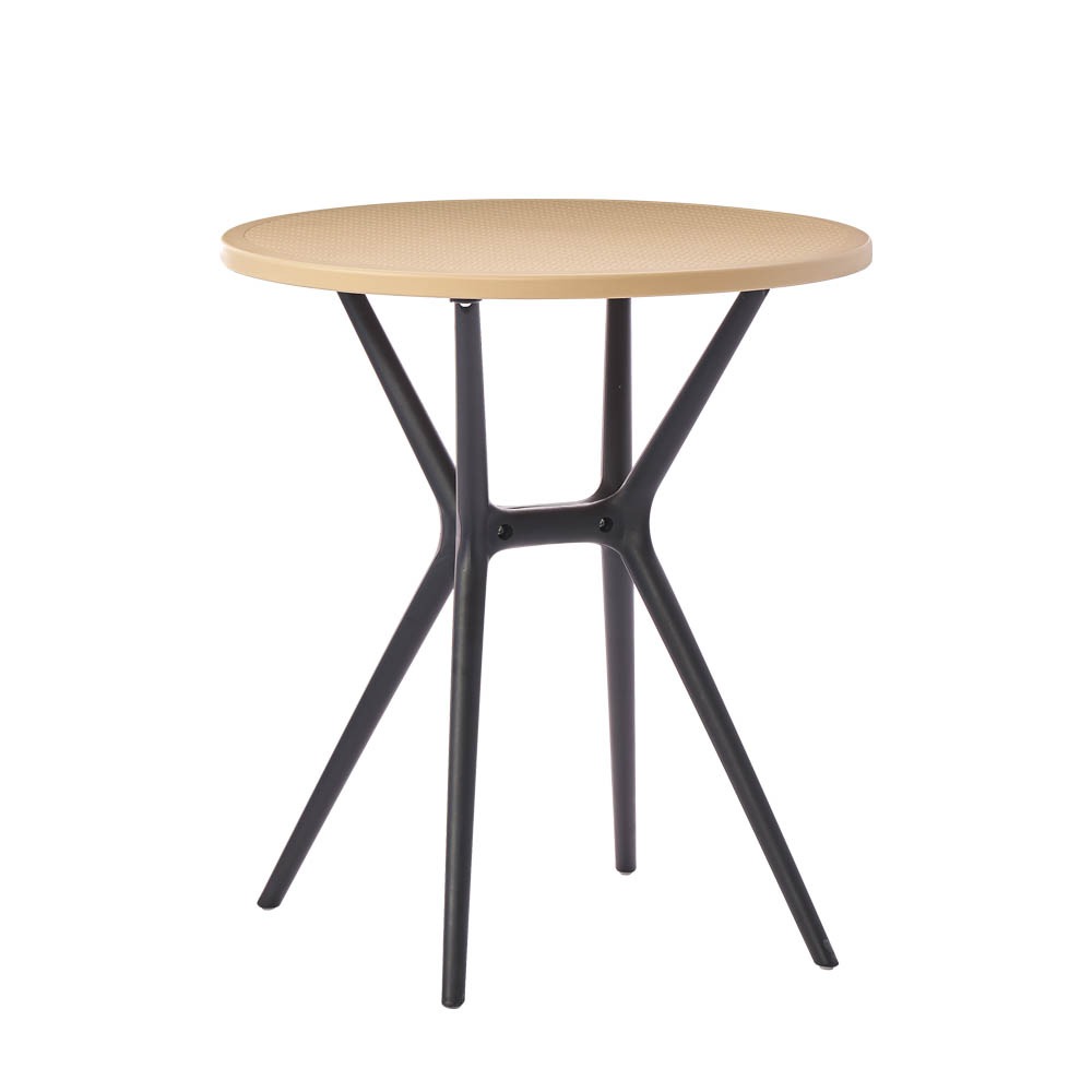 Charin Plastic Table 65 cm (Natural/Black)