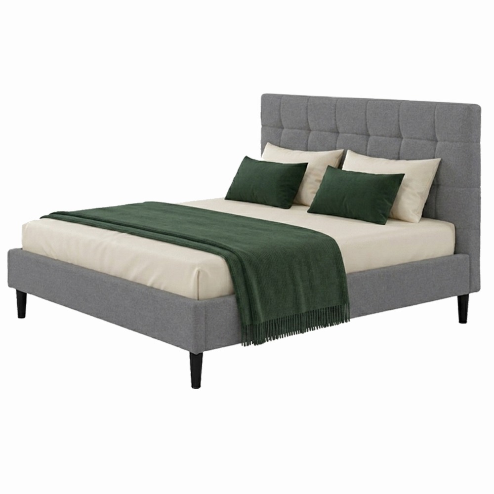 Hollister Double Bed (Dark Gray)