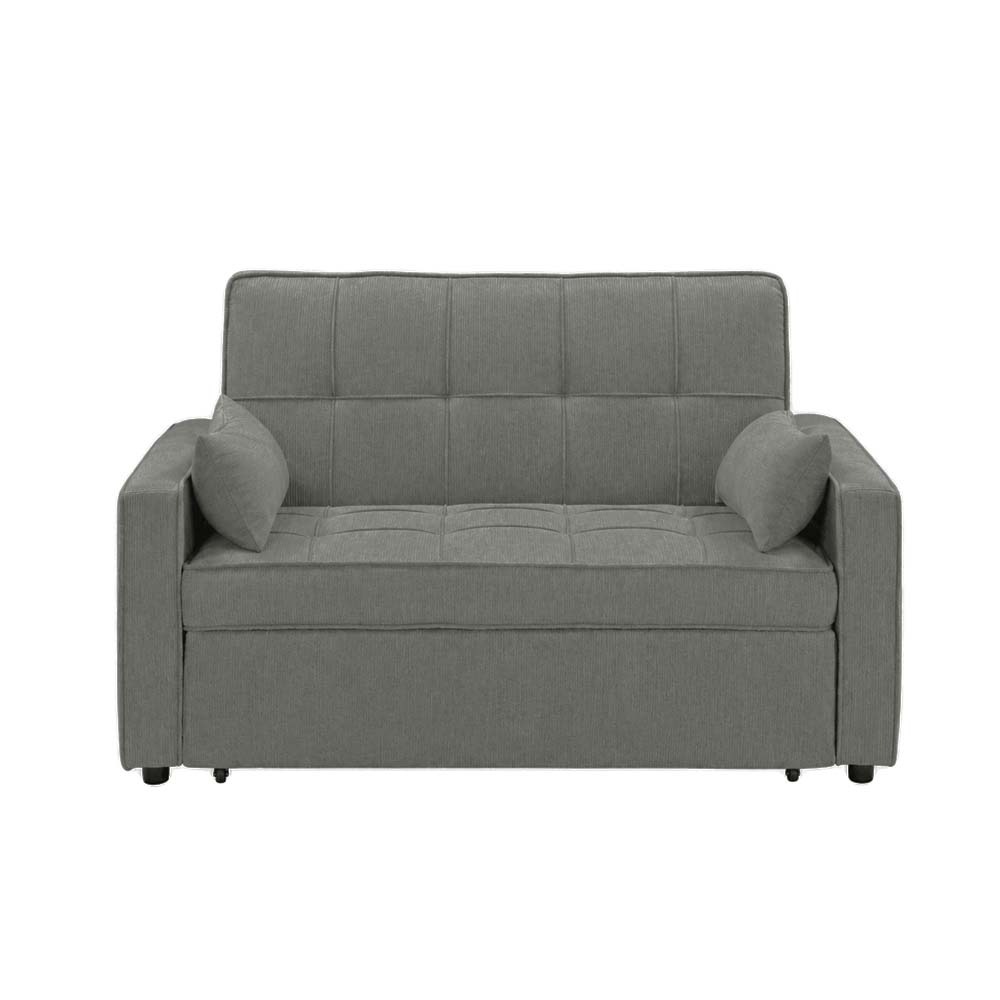 Berkshire 2 Seater Sofabed (Dark Gray Leatheric)